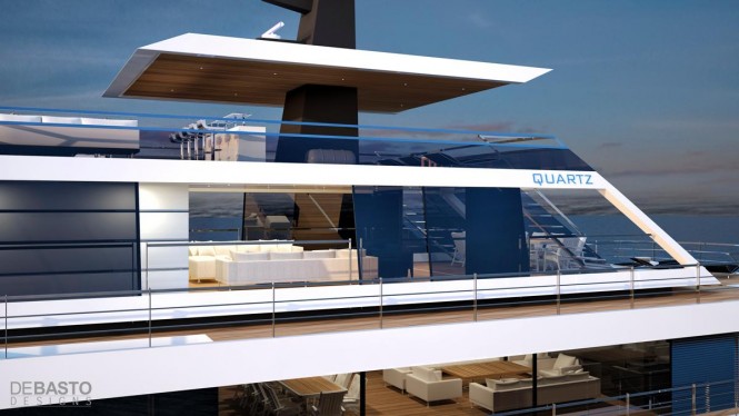 Quartz Yacht Concept - side view