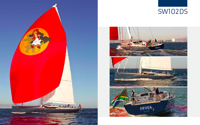 Sailing yacht Hevea by Southern Wind Shipyard