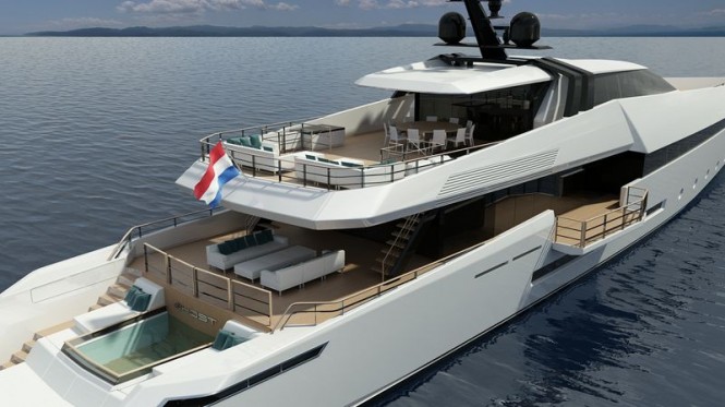 Superyacht Ghost G180F - Decks