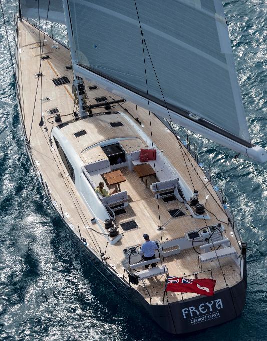 Swan 90S superyacht Freya by Nautor's Swan - Photo credit to Carlo Borlenghi