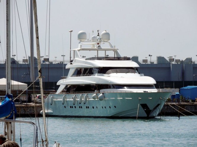 TALAL yacht - Photo by Roberto Malfatti