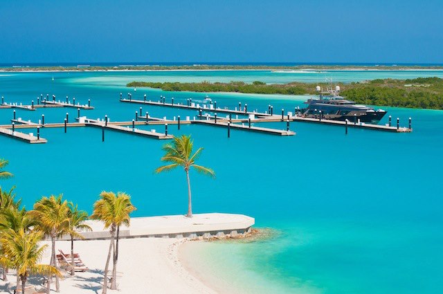 The fabulous Blue Haven Marina