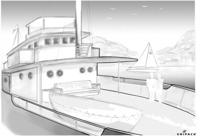 Vripack-designed superyacht B-52