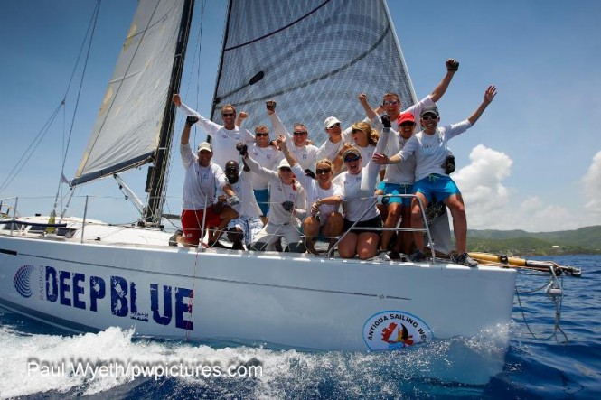 Winner CSA 4, Quokka 8, Grand Soleil 43, Philippe Falle of Deep Blue Racing