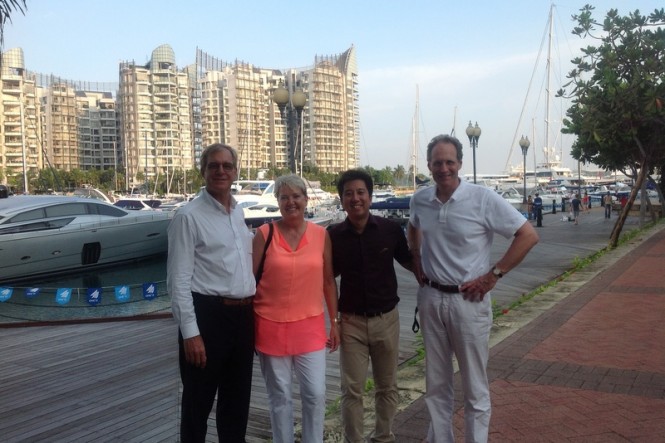 Bart Kimman - Alice Huisman - Rene Ho - Evert van Dishoek of Royal Huisman