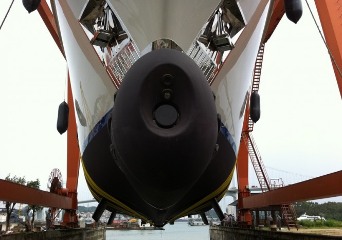 FarSounder Sonar installed on Nordhavn 120 Yacht Aurora