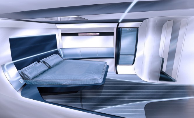 Infiniti 100S Yacht - Master Suite