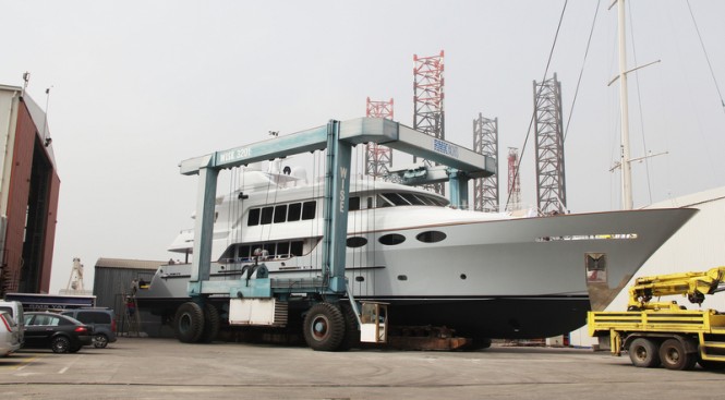 43m Trinity Yacht Keyla refitted by RMK Marine and Hot Lab