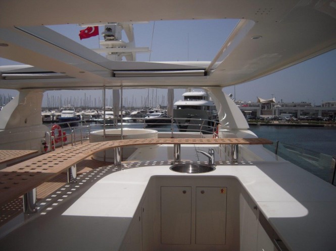 Aboard Phoenix Yacht