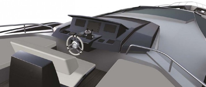 Aboard Project 105 HT Yacht