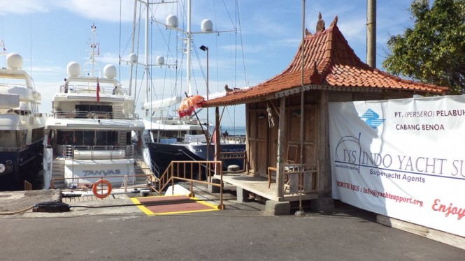 Big Boat Quay in Benoa harbour, Bali