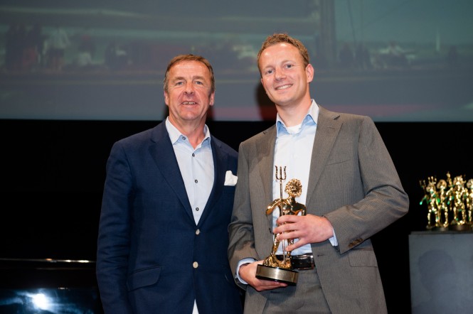 Dykstra NA receives Best Naval Architecture Award for J Class superyacht Rainbow