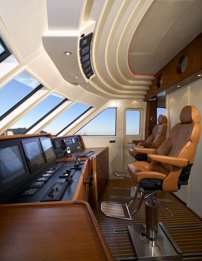 Eleonora Yacht - Wheelhouse