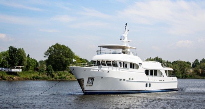 Moonen 100 Explorer Yacht Hull YN 195 by Moonen Shipyards