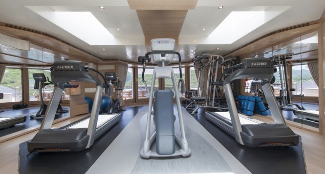Quattroelle Yacht - Gym Photo by Klaus Jordan