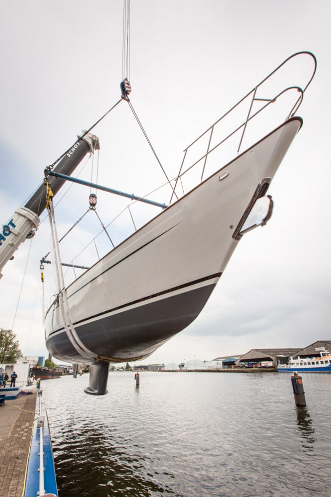 Re-launch of charter yacht Wavelength (ex BooToo) attended by MCM