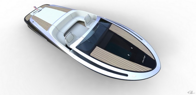 Scorpion superyacht tender - Upview