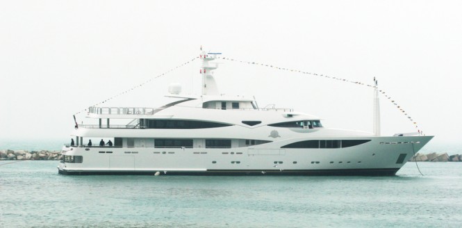 Superyacht Ability at launch - Photo by Giulio Napolitano, Riccardo Musacchio & Flavio Ianniello