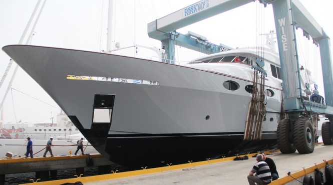 Superyacht Keyla ready to hit the water