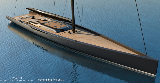 Superyacht REICHEL PUGH - NAUTA 155' concept