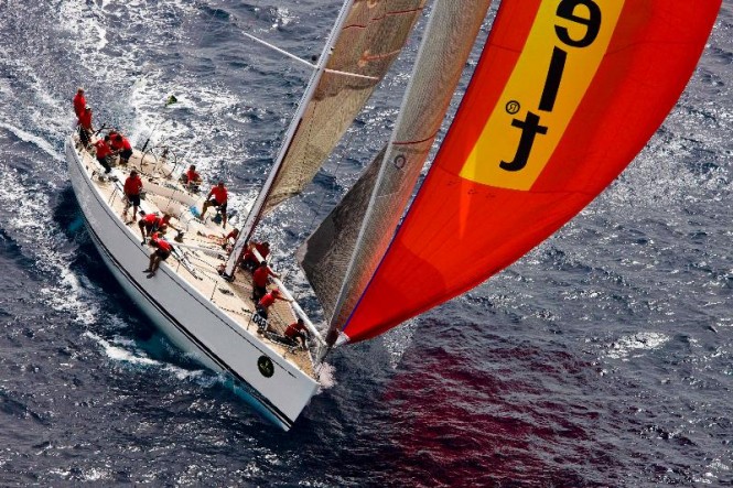 Swan 70 Yacht Flying Dragon ©Rolex/Kurt Arrigo 