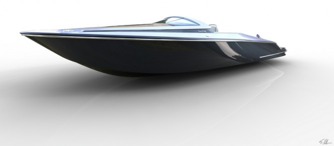 a top view that underscores the “Scorpion” claw formed by the integrated side windows and windshield detail