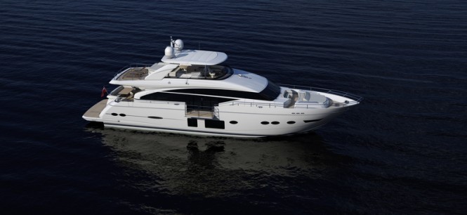 Superyacht Princess 88 by Princess Yachts