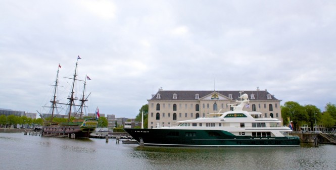 62m mega yacht Sea Owl by Feadship