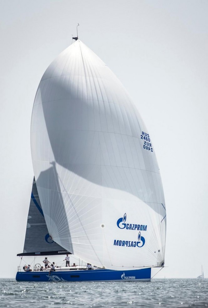 Bronenosec (RUS) Gazprom Swan 60 World Champions 2013 Nautor's Swan Credit: Kurt Arrigo