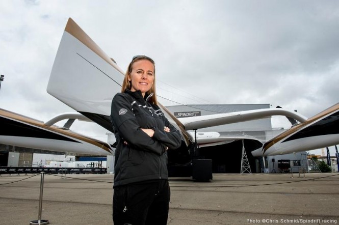 Dona Bertarelli (Spindrift 2) - Credit- Chris Schmidt:Spindrift Racing