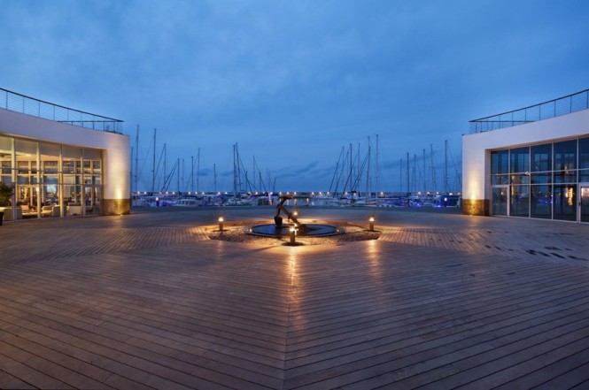 Dudu Tresca's photograph of the promenade area of Karpaz Gate Marina