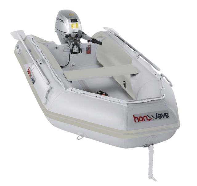 Honwave Yacht Tender with Honda's BF15