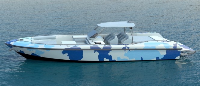 Hornet Superyacht tender by Coauch