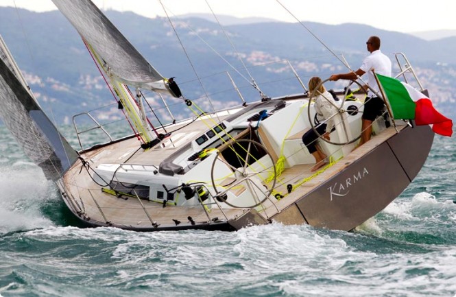 Karma Yacht - aft view