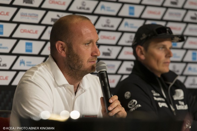 Press Conference with Skippers