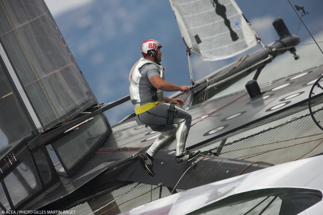 Luna Rossa Challenge in action