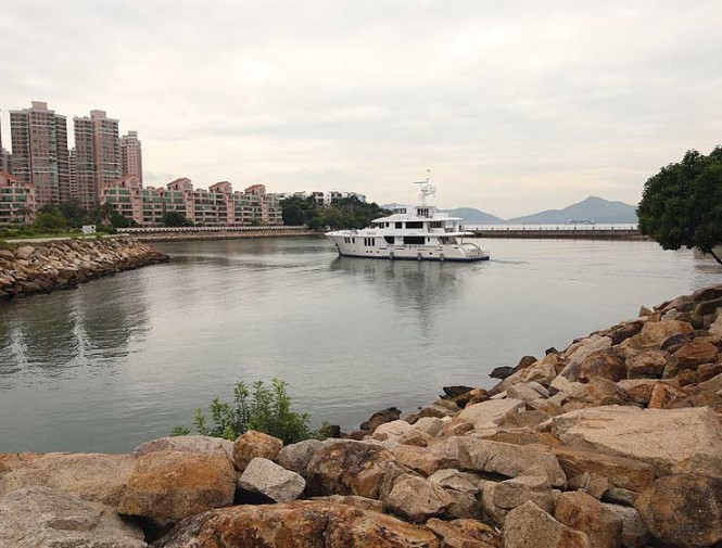 Motor yacht Aurora in Hong Kong