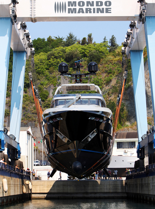 Nameless Yacht ready to hit the water