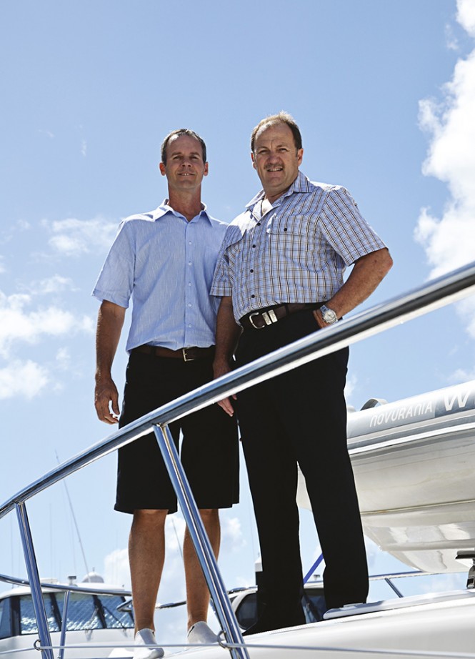 Riviera chairman and owner Rodney Longhurst and CEO Wes Moxey