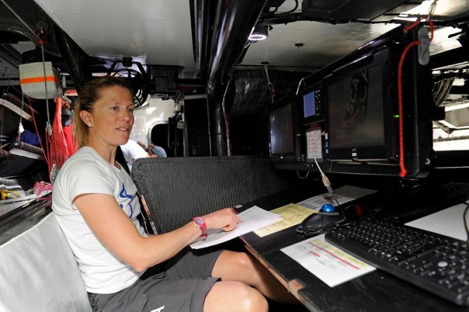 Sam Davies (Team SCA) - Credit- Rick Tomlinson