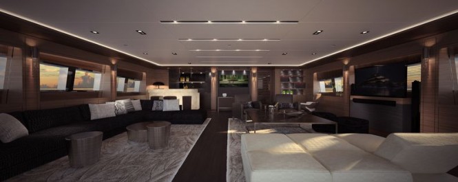 Soraya 46 Yacht - Saloon