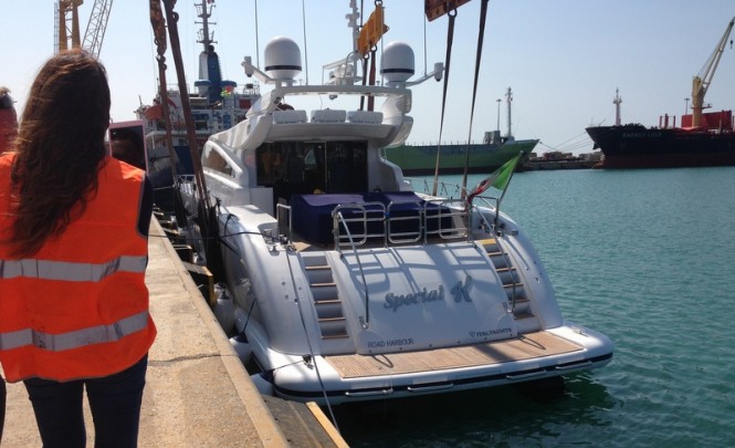 Special K Yacht - aft view