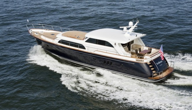 Strathearn Yacht - aft view