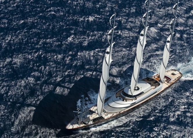 Superyacht Maltese Falcon