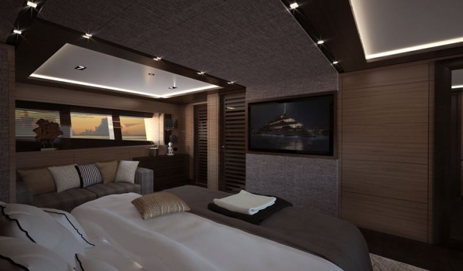 Superyacht Soraya 46 - Owners Cabin