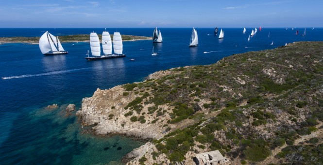 Perini Navi Cup 2013 Fleet Photo: Studio Borlenghi/Stefano Gattini