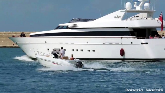 39m Cantieri di Pisa superyacht Gladius spotted by Roberto Malfatti