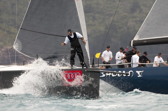 Audi Hamilton Island Race Week 2012 - Hooligan and Shogun V yachts - Photo by Andrea Francolini/Audi