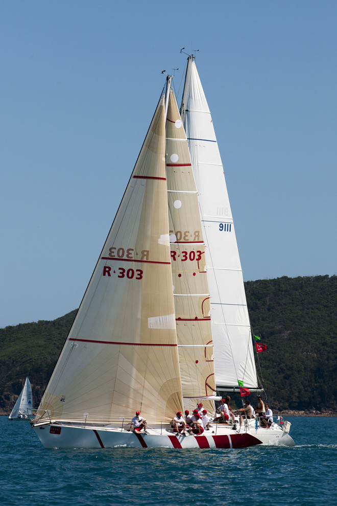 Audi Hamilton Island Race week 2013 - Sailing yacht Hitchicker - Photo by Andrea Francolini/Audi