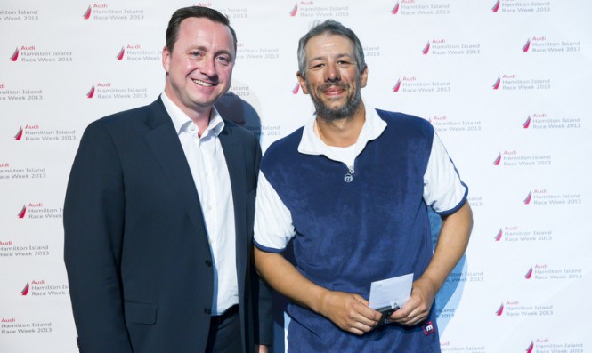 Audi Hamilton Island Race Week 2013 Grand prize for Philip Grove’s Huntress yacht